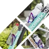 Rockbros FK338 Fahrrad-Flaschenhalter, Blau und Lila