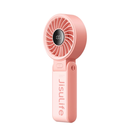 Jisulife Handheld Fan Life7 3600mAh Portable USB Fan - Pink
