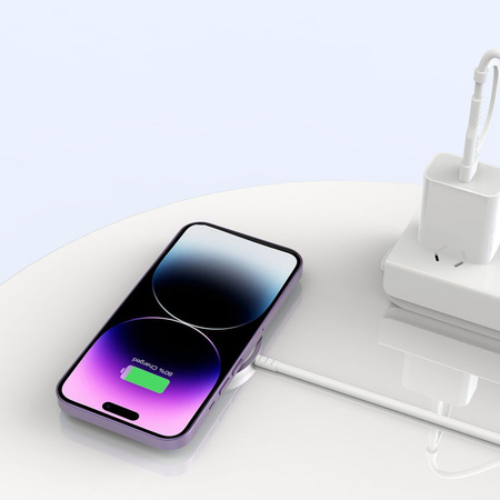 TECH-PROTECT QI15W-A44 MAGNETIC MAGSAFE WIRELESS CHARGER NAVY BLUE
