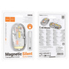 HOCO mysz komputerowa bezprzewodowa dual-mode SILENT 2,4G 1600 dpi GM35 szara