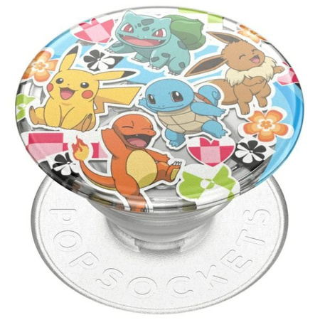 Popsockets 2 Pokemon Multi Transparent   112697 uchwyt i podstawka do telefonu - licencja