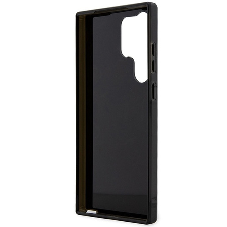 Guess GUHCS23LPCUMAK S23 Ultra S918 schwarz/schwarzes Hardcase Marble