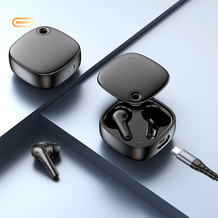 Choetech BH-T17 wireless TWS ANC ENC IPX6 headphones - black