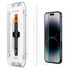 SZKŁO HARTOWANE SPIGEN GLAS.TR ”EZ FIT” 2-PACK IPHONE 14 PRO CLEAR