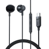 Acefast L2 In-Ear-Kopfhörer mit USB-C-Anschluss, Mikrofon und Fernbedienung 1,2 m – Schwarz