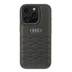 Audi nakładka Synthetic Leather do iPhone 16 Pro Max 6.9" czarna