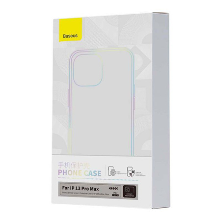 Schutzhülle IPHONE 13 PRO MAX Baseus Simple transparent