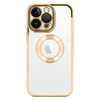 Beauty Clear Case do Iphone 15 złoty