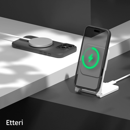 Nakładka Etteri Matt Mag do iPhone 16 Pro 6,3" czarna