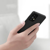 Nillkin Textured Case wytrzymałe wzmocnione etui z żelową ramką i nylonem na tyle Samsung Galaxy A73 czarny
