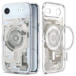 SPIGEN futerał ULTRA HYBRID MAG kompatybilny z MagSafe do IPHONE 17 Air zero one natural titanium