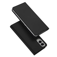 Etui Dux Ducis Skin Pro na Samsung Galaxy S25 Edge z klapką i miejscem na kartę - czarne