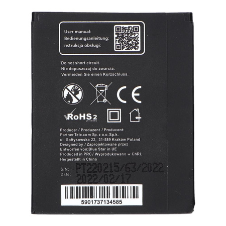 Bateria do Sony Ericsson U100 Yari/ J10/ J10i2 ELM/Hazel 1100 mAh Li-Ion Blue Star