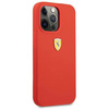 Ferrari FESIHCP13XRE iPhone 13 Pro Max 6.7 &quot;rot / rotes Hartschalenetui aus Silikon