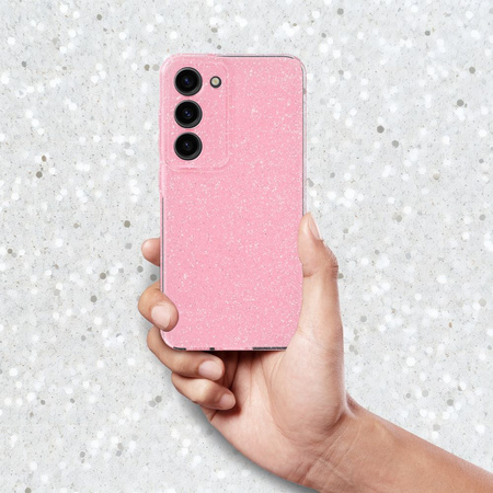 Futerał CLEAR CASE 2mm BLINK do SAMSUNG A34 5G różowy
