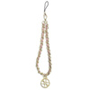 Guess zawieszka GUSTSAS4P Phone Strap różowy/pink Chain Metal 4G Charm