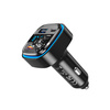 XO transmiter FM BCC08 Bluetooth MP3 ładowarka samochodowa 3,1A czarna