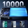Powerbank Joyroom JR-PR1 10000mAh 22,5W z wbudowanym zwijanym kablem USB-C - czarny