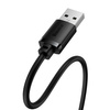 Przedłużacz kabel USB 3.0 1m Baseus AirJoy Series - czarny