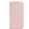 Etui do iPhone 15 Plus pokrowiec z klapką i portfelem Dux Ducis Skin Pro - różowe