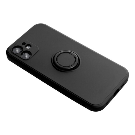 Futerał SILICONE RING do IPHONE 7 / 8 / SE 2020 / SE 2022 czarny