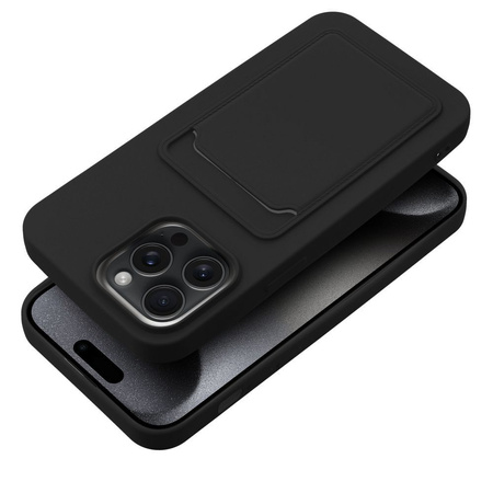 Futerał CARD CASE do IPHONE 15 PRO MAX czarny