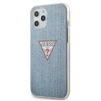 Guess GUHCP12LPCUJULLB iPhone 12 6,7" Pro Max niebieski/light blue hardcase Jeans CollectionGuess / GUE000849