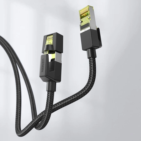 Ugreen NW150 30791 Ethernet RJ45 Cat 7 10 Gbit/s 10 m Kabel – Schwarz