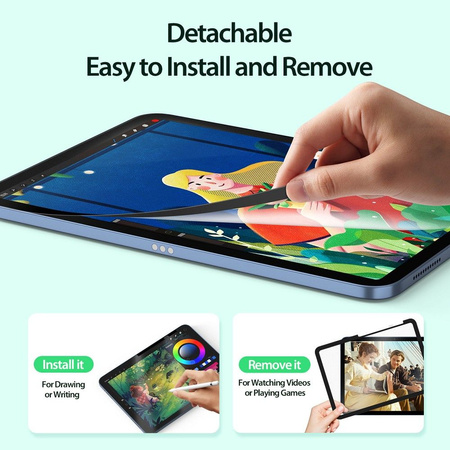 DUX DUCIS protektor NAAD ochronny na LCD o strukturze papieru do iPad 10 (2022)