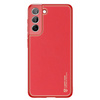 Dux Ducis Yolo elegante Hülle aus ökologischem Leder für Samsung Galaxy S22+ (S22 Plus) rot