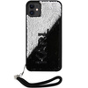 Karl Lagerfeld KLHCN61PSQRKS iPhone 11 / Xr 6.1&quot; silver/silver hardcase Sequins Cord