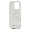 Oryginalne Etui IPHONE 16 PRO MAX Karl Lagerfeld Hardcase IML Rhinestones Karl Head (KLHCP16XHKHDCELT) transparentne