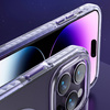 Kingxbar PQY Ice Crystal Series Magnethülle für iPhone 14 MagSafe grau