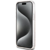 Oryginalne Etui GUESS Hardcase GUHMP15SHGCUSTGW do iPhone 15 Plus (Kompatybilny z Magsafe / IML GCUBE / brązowy)