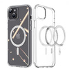 Etui do iPhone 15 Plus z MagSafe Dux Ducis Clin - przezroczyste