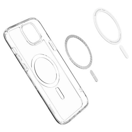 SPIGEN CRYSTAL HYBRID MAG MAGSAFE IPHONE 15 PRO MAX FROST CLEAR