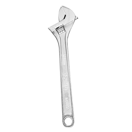 Klucz nastawny Deli Tools EDL015A, 15" (srebrny)