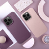 Futerał LEATHER MAG COVER kompatybilny z MagSafe do IPHONE 16 Plus ciemny fioletowy