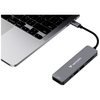 Adapter Hub Verbatim USB-C/HDMI/USB-A     3.2/USB-A 2.0/SD/microSD aluminiowy 32156