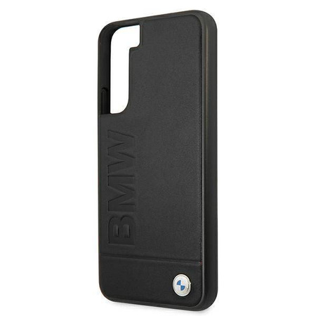 Case BMW BMHCS22MSLLBK S22 + S906 black / black hardcase Signature Logo Imprint