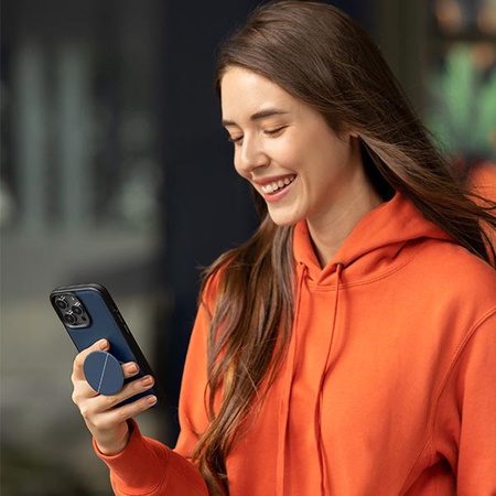 Uniq etui Novo iPhone 14 Pro Max 6,7"czarny/midnight black