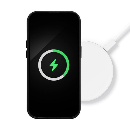 Futerał LEATHER MAG COVER kompatybilny z MagSafe do SAMSUNG S25 PLUS czarny