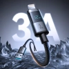 Joyroom S-A16 Pro Prism Series 3A USB-A - Lightning Cable with Display 1.2m - Black