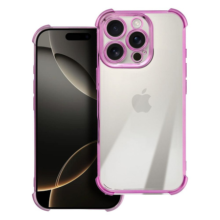 Futerał ANTISHOCK ELECTRO do IPHONE 15 Pro Max purpurowy