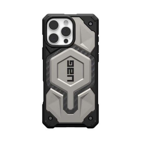 UAG Monarch Pro Case with MagSafe for iPhone 16 Pro Max - Titanium