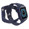 Pasek z etui ochronnym Protect Strap Band do Apple Watch 38 / 40 / 41 mm opaska obudowa pancerna - niebieski