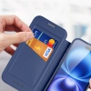 Dux Ducis Skin X Pro iPhone 17 Air Case with MagSafe and Wallet - Blue