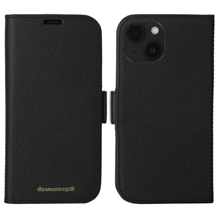 Etui dbramante 1928 New York 2w1 Wallet   do iPhone 15 czarny/black