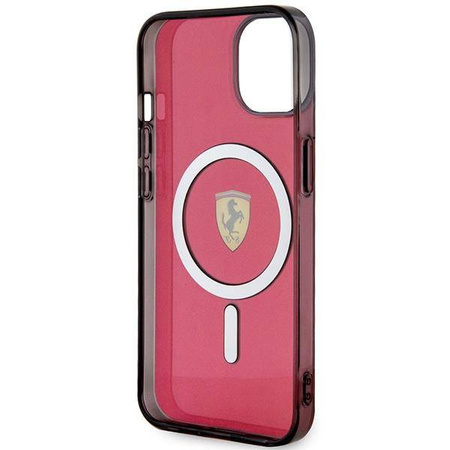 Ferrari FEHMP14SURKR iPhone 14 6.1" red/red hardcase Translucent Magsafe