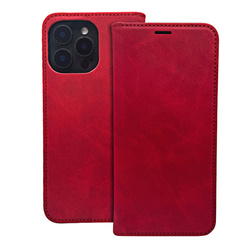Etui Smart Suede do Samsung Galaxy A15 4G / A15 5G czerwone